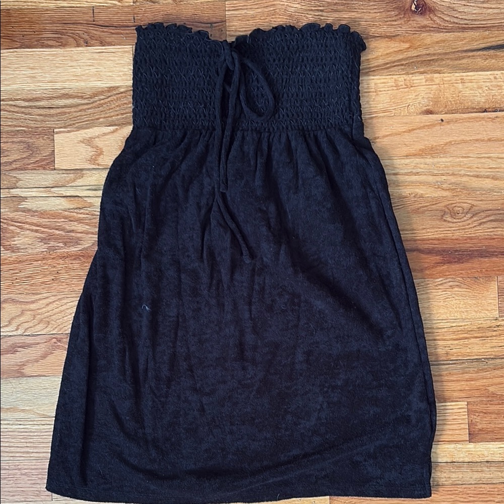 Wild Fable Black Strapless Dress